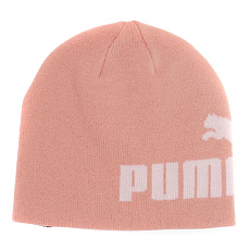 Шапка подр. PUMA Ess No 1 Logo Cuffless Beani Youth, 02569702, акрил, полиамид, эластан, персиковый