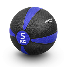 Медбол резиновый BRONZE GYM, 5 кг
