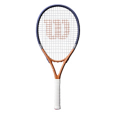 Ракетка б/т Wilson Roland Garros Elite Gr1, WR193210U1, алюминий, со струнами, оранжево-синий