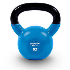 Гиря BRONZE GYM в виниловой оболочке 10 кг
