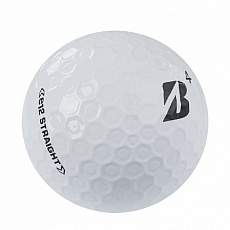 Мяч для гольфа Bridgestone 25 e12 Straight White, BGB5CWX, 3 шт/уп, белый