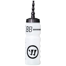 Бутылка для воды хок. WARRIOR Drink Bottle, WDB0751-TR, 750 мл, с трубкой, пластик, прозрачный