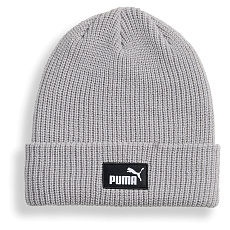 Шапка PUMA ESS High Crown Beanie, 02641002, 100% акрил, серый