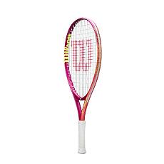 Ракетка б/т дет. Wilson Intrigue Jr 23, WR180410U, для детей 7-8лет, алюминий,со струнами, фуксия