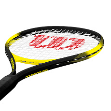 Ракетка б/т Wilson Energy XL Gr3, WR148210U3, для любит, алюминий, со струнами, черно-желтая