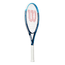 Ракетка б/т Wilson Ultra Power 105 Gr2, WR147010U2, для любит, композит, со струнами, темносин-бел
