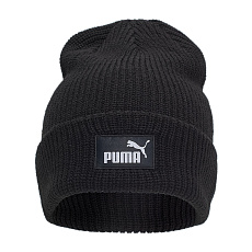 Шапка PUMA ESS High Crown Beanie, 02641001, 100% акрил, черный