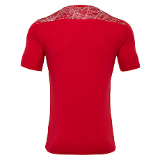 Футболка спортивная унисекс MACRON Nash, 50760201-RD-2XL, размер 2XL, красный