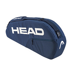 Сумка-чехол HEAD Base Racquet Bag S, 261325-NV, с карманом, на 3 тен.ракетки, темно.синий