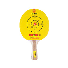 Ракетка для н/т TORRES Control 9, TT0002, для начинающих, накладка 1,8 мм, конич. ручка