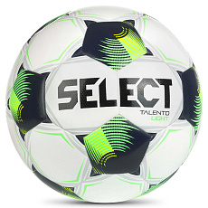 Мяч футб. SELECT Talento DB Light V26, 0773871014 р.3, 290-310г, 32п, ПУ, гибрид.сш, бело-черно-зел