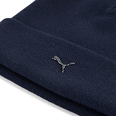 Шапка PUMA Metal Cat Beanie, 02640402, акрил, полипропилен, темно-синий