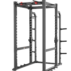 Рама для приседов BRONZE GYM BR-1031, черная