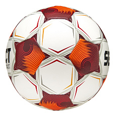 Мяч футб. SELECT Brillant Replica FB V25, 3595871808, р.5, 32п, ТПУ, маш.сш, бело-оранж