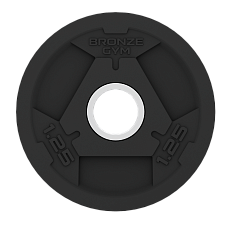 Диск олимпийский BRONZE GYM обрезиненный 1,25 кг