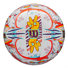Мяч волейбольный Wilson Graffiti Peace VB WV4006901XBOF, размер 5, мультиколор