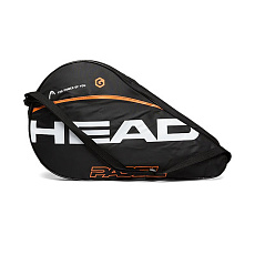 Сумка-чехол HEAD Paddle CCT Full Size Coverbag, 288075, 50*30*3,5см, полиэстер, черно-оранжевый