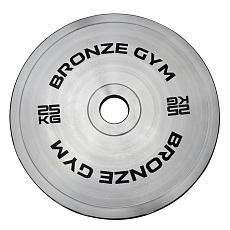 Диск олимпийский BRONZE GYM стальной 25 кг