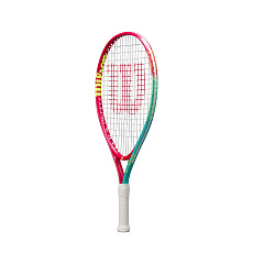 Ракетка б/т дет. Wilson Intrigue Jr 21, WR180510U, для дет.5-6лет, алюминий,со струн.,розово-бирюзов