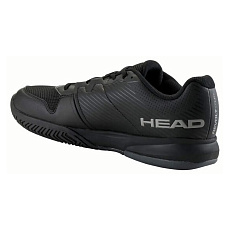 Кроссовки тен. муж. HEAD Revolt Court Men, 273505-BKGR, р.10,5(рос.44),иск.кожа, текстиль,черн-серый