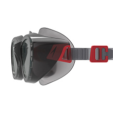 Очки для плав. SPEEDO Futura Hydrospex, 8-E000036004-C16LO, ДЫМЧАТЫЕ линзы, нерег. перен.,черн. опр.