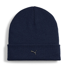 Шапка PUMA Metal Cat Beanie, 02640402, акрил, полипропилен, темно-синий