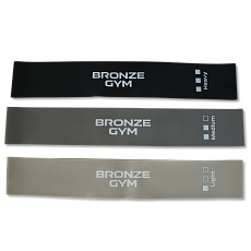 Комплект мини-лент BRONZE GYM, 3 шт.