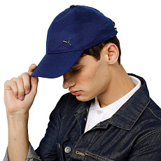 Бейсболка PUMA 02126907, 100% полиэстер, темно-синий