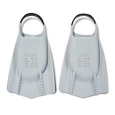 Ласты для бассейна профессиональные TORRES F03, SWF032402GR, р.EU 40-41 (M), серо-черный