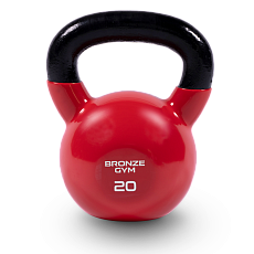 Гиря BRONZE GYM в виниловой оболочке 20 кг