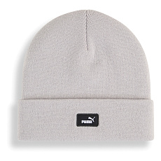 Шапка PUMA ESS Mid Crown Beanie, 02640005, 100% акрил, серый