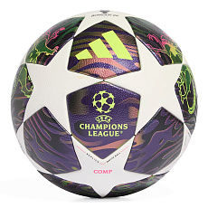 Мяч футб. ADIDAS UCL Competition JX9096, р.4, 32п, ПУ, термосшивка, бело-фиолетовый