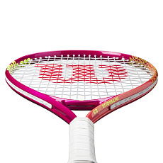 Ракетка б/т дет. Wilson Intrigue Jr 23, WR180410U, для детей 7-8лет, алюминий,со струнами, фуксия