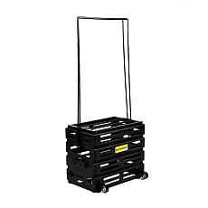 Корзина для теннисных мячей NEVA SPORT, UEA1, на 75 мячей, пластик, черный