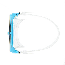 Маска для плавания SALVAS Geo Md Mask CA140S1QYSTH, размер Medium, голубая