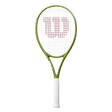 Ракетка б/т Wilson Blade Feel Team 103, WR197810U3, для любителей, алюминий, со струнами, бело-зел