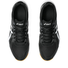 Кроссовки волейбольные мужские ASICS Upcourt 6 1071A104 001, р.11,5(рос.44.5), черно-белый