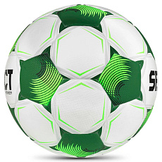 Мяч футб. SELECT Pioneer TB V26, 0864071005, р.4, FIFA Basic, 32п, ПУ, термосшивка, бело-зеленый