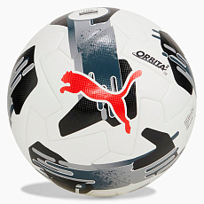 Мяч футб. PUMA Orbita 2 TB, 08432302, р.5, FIFA Quality Pro, 12 пан., ТПУ, термосшивка, бело-черный