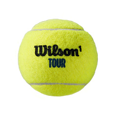 Мяч теннисный Wilson Tour Premier All Court WRT119400, одобрен ITF, 4шт.