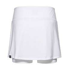 Юбка-шорты тренир. жен. HEAD Club Basic Skort Long W 814539-WH-L,р.L,92%полиэстер,8% эластан,белый