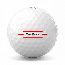 Мяч для гольфа Titleist Trufeel 24 White, T6036S, 3 шт/уп, белый