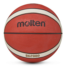 Мяч баск. MOLTEN B7G2000 р.7, FIBA Appr Level II, 12 пан., резина, бут.кам,нейл.корд,ор-беж-чер