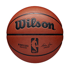 Мяч баск. WILSON NBA Authentic, WZ2016501XB7, р.7, полиуретан, коричневый