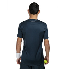 Футболка мужская HEAD Simple T-Shirt M 818811-NV-2XL, р.2XL, полиэстер, темно-синий