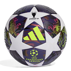 Мяч футб. ADIDAS UCL League Box JX9101, р.4, 32п, ТПУ, термосш, бело-фиолетовый