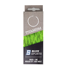 Шнурки для коньков Blue Sports Titanium Waxed, 902091-BKL-274, длина 274см.