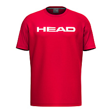 Футболка мужская HEAD Club Original T-Shirt M 811855-RD-2XL, р.2XL, хлопок,полиэстер,эласта, красный