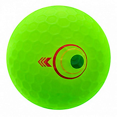 Мяч для гольфа Bridgestone e12 25 Contact New Matte Green, BGB5CGX, 3 шт/уп, зеленый