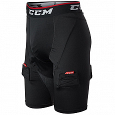 Шорты с раковиной CCM COMPRESSION WITH JOCK SHORT SR
